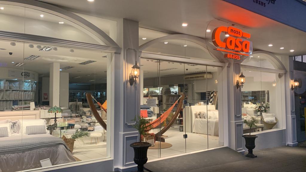 Fachada da Moda Casa Brasil em Cascavel
